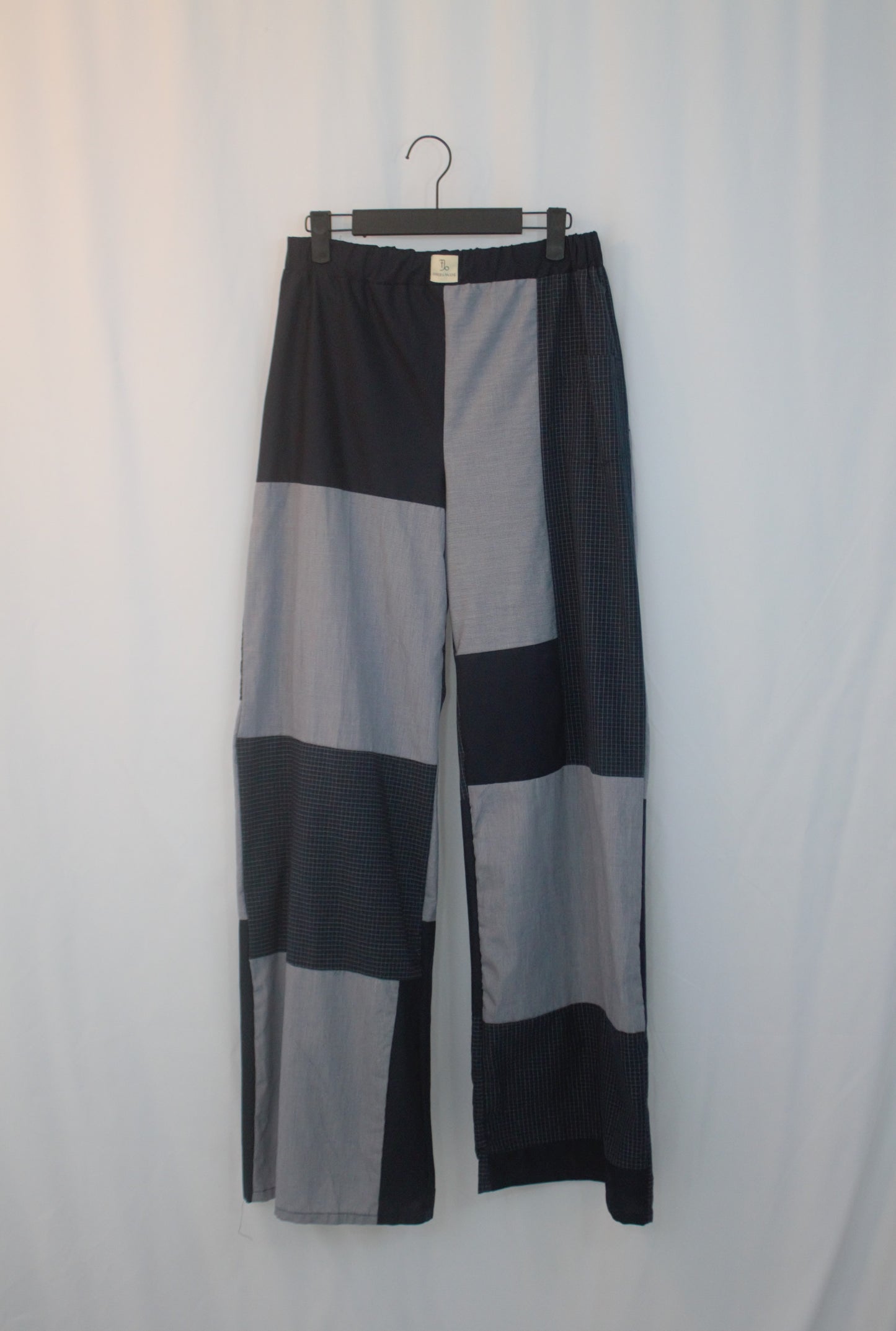 Pantalon Patchwork Bleu marine