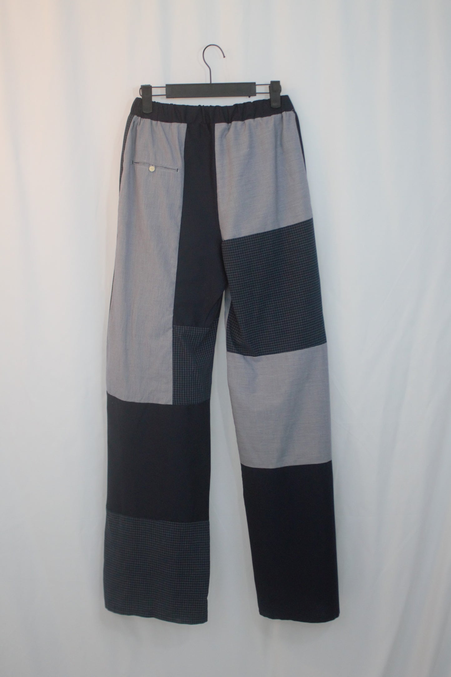 Pantalon Patchwork Bleu marine