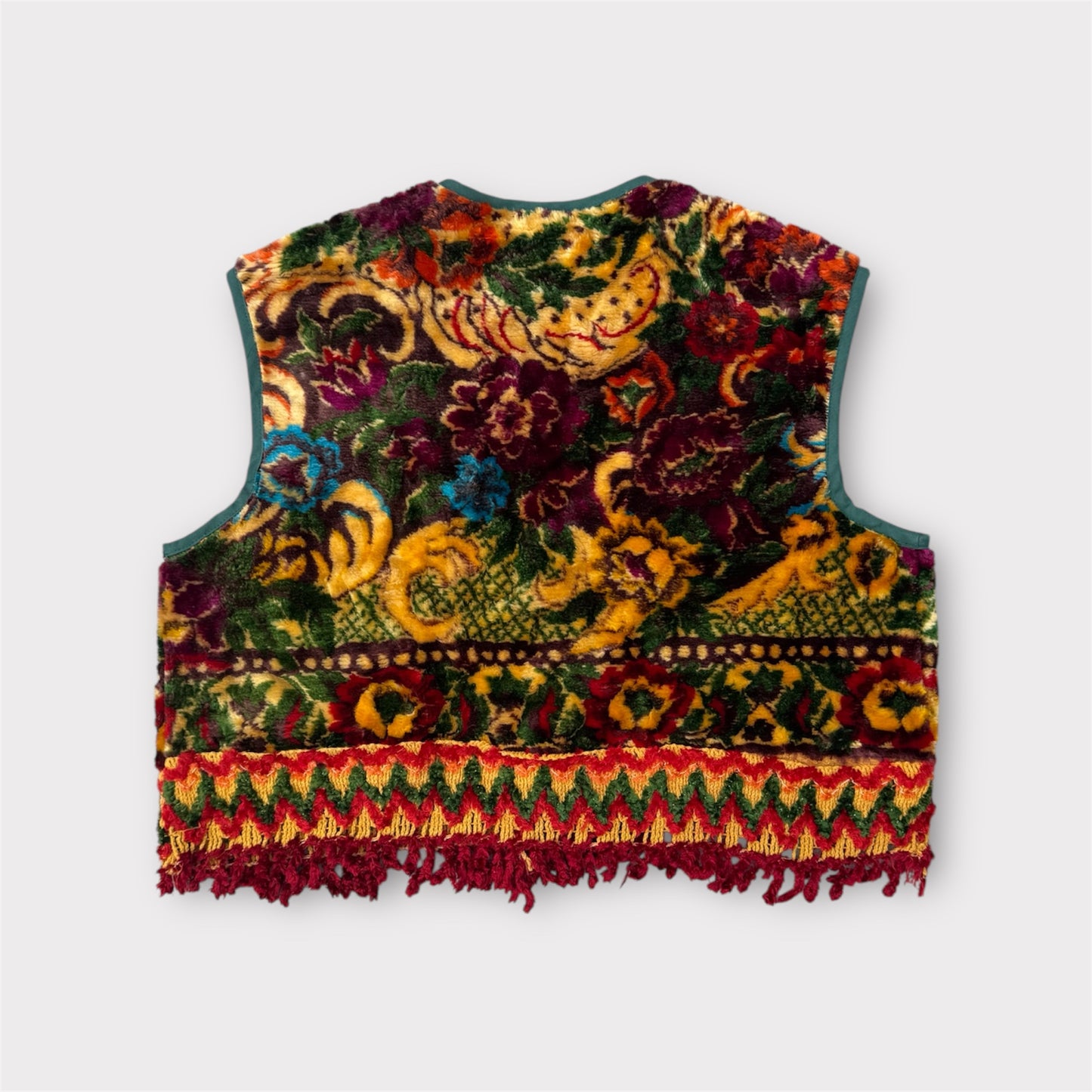 Boléro fleuri multicolore