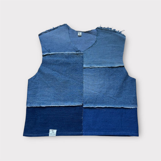 Boléro denim brute