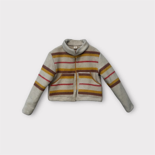 Veste Rayée Automne